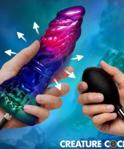 Gorge Inflatable Silicone Dildo