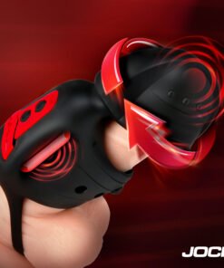 Helmet Humper Gyrating & Vibrating Silicone Masturbator