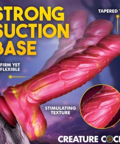 Vespid Thrusting & Vibrating Silicone Dildo - Image 3