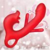 Kissing & Flicking Silicone Vibrator