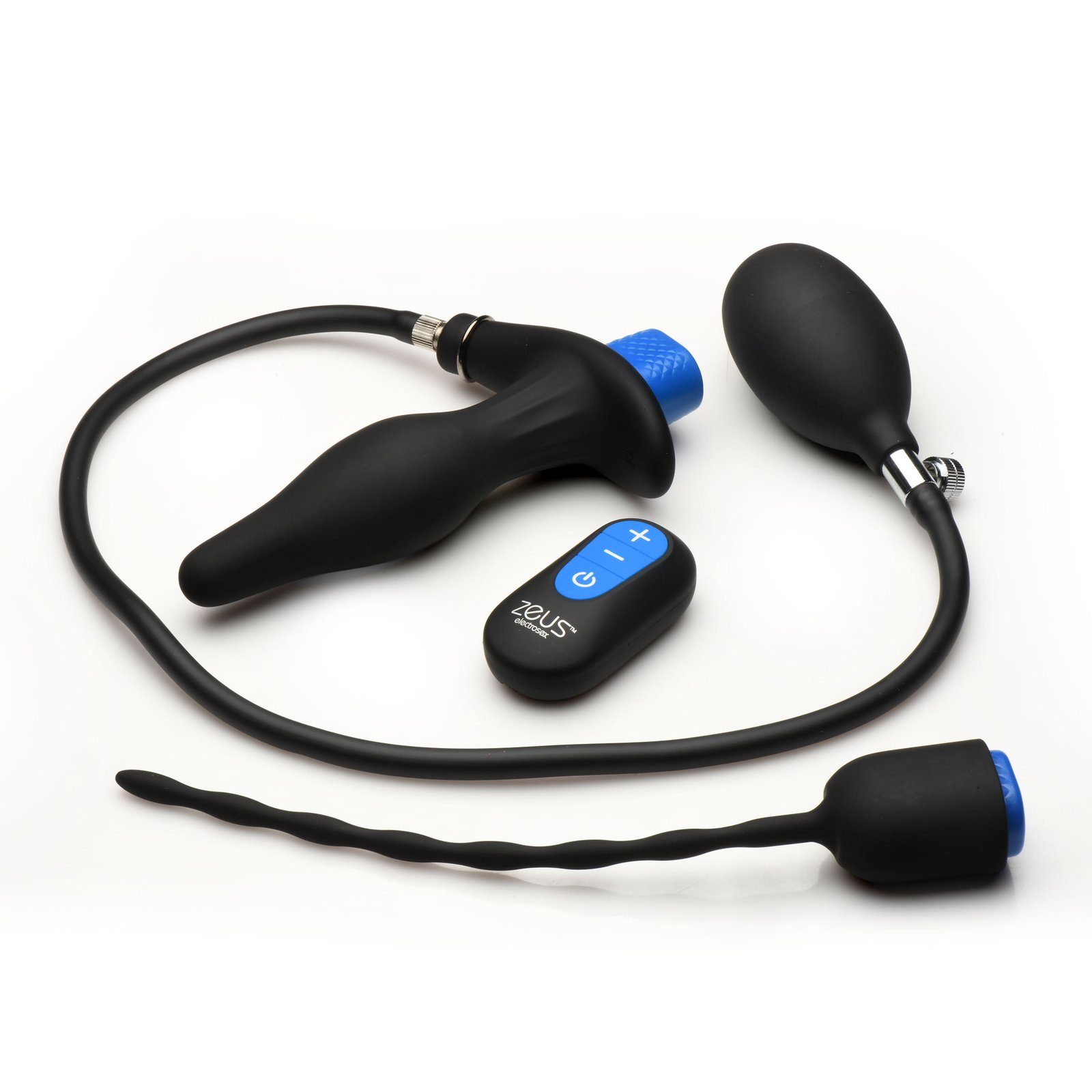 Inflatable Anal Plug & Urethral Sound E-Stim Kit - Image 7