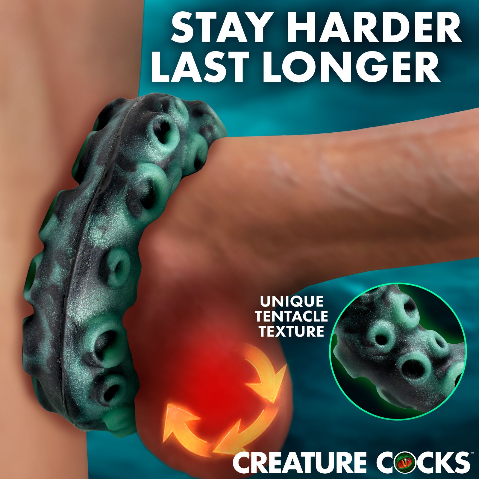 Octo-Grip Silicone Cock Ring - Image 2