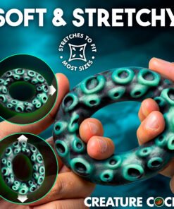 Octo-Grip Silicone Cock Ring - Image 3
