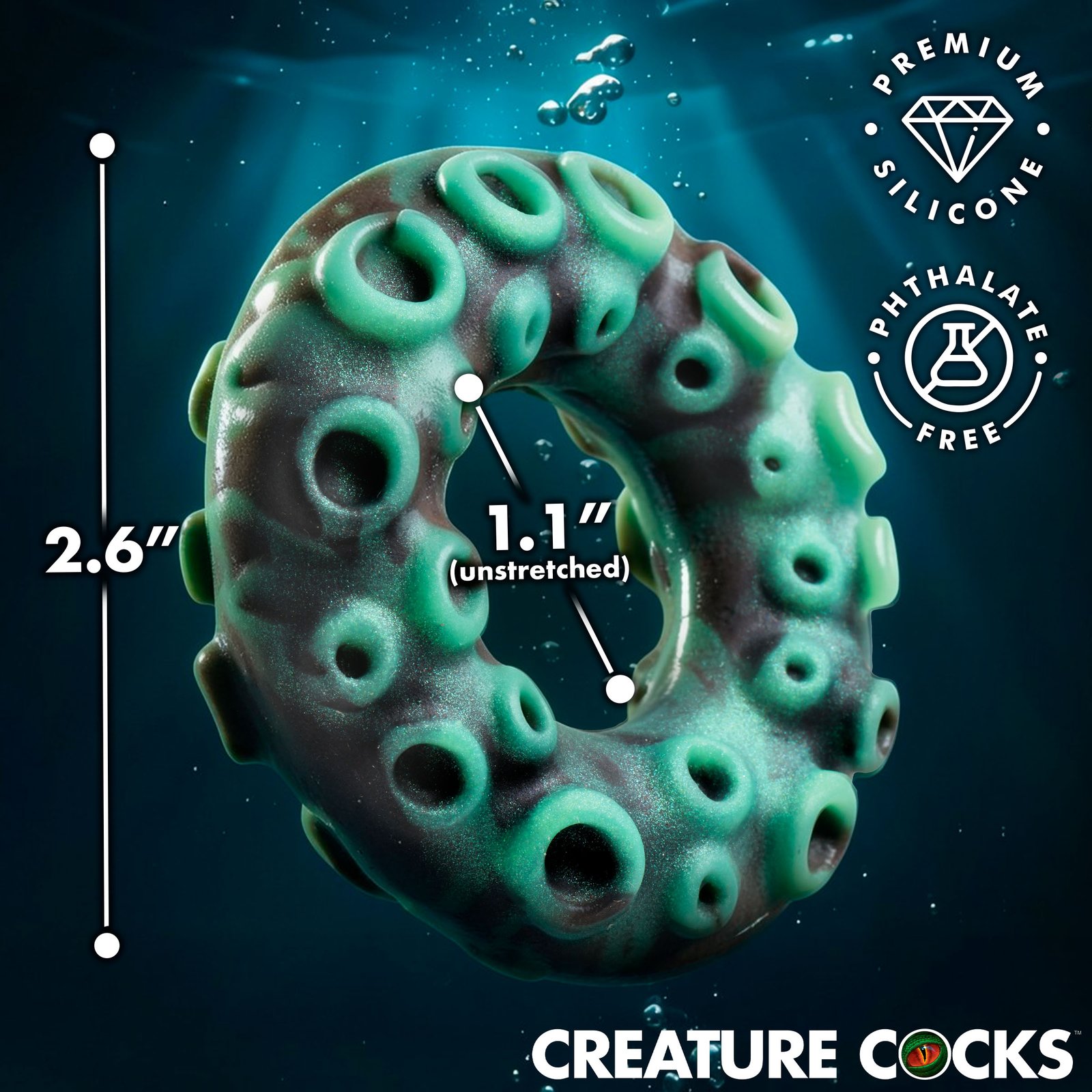 Octo-Grip Silicone Cock Ring - Image 4