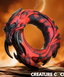 Hell Fang Silicone Cock Ring