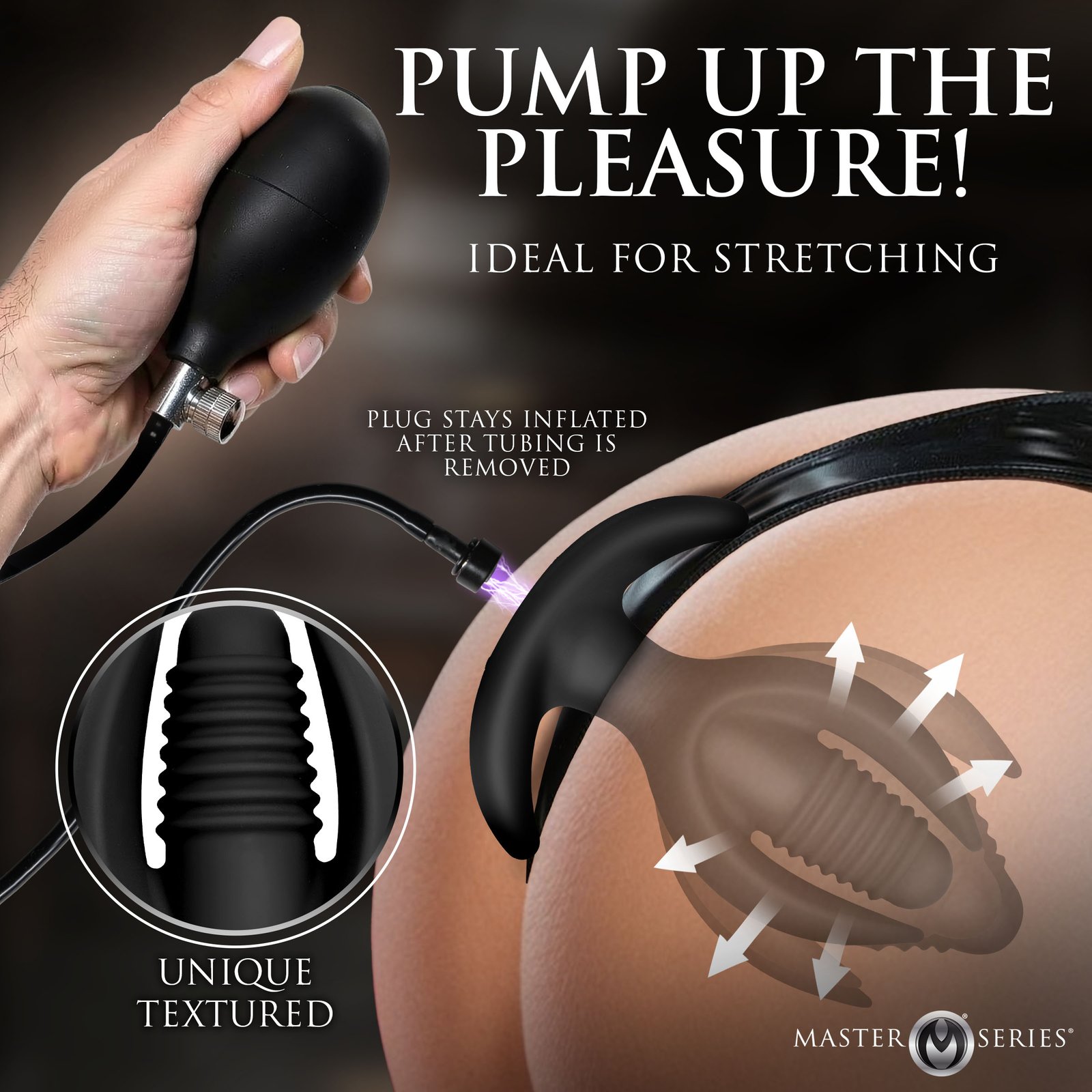 Ass Lock Magnetic Inflatable Anchor Anal Plug - Image 2