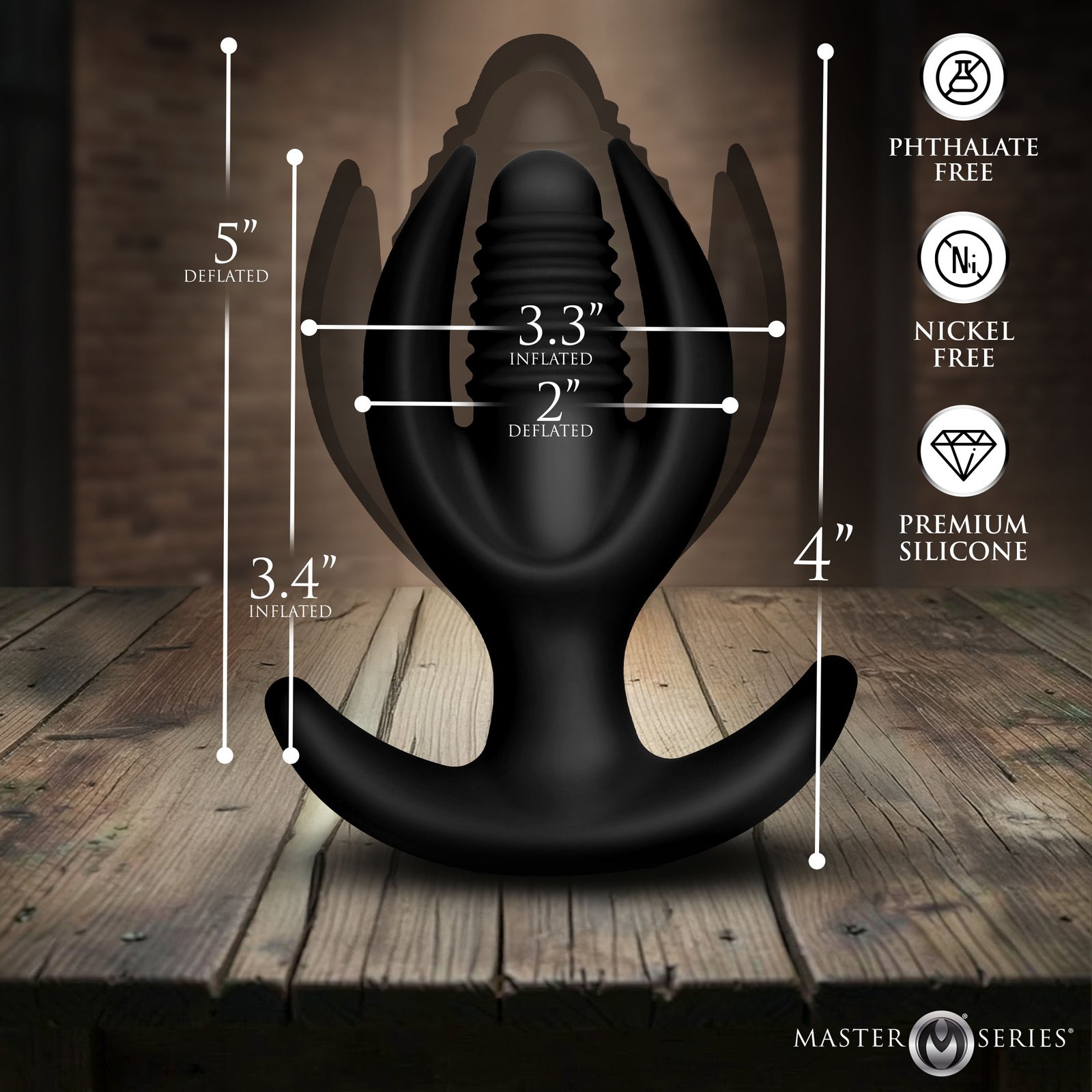 Ass Lock Magnetic Inflatable Anchor Anal Plug - Image 4