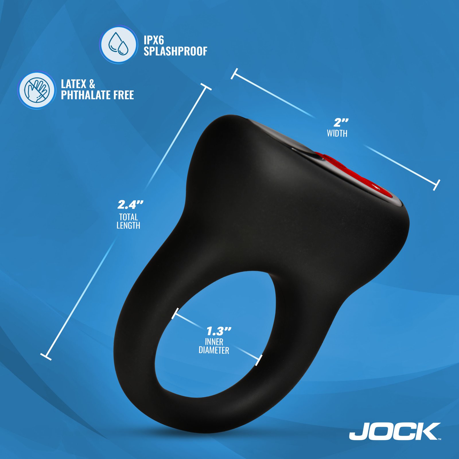 Hard-On Vibrating Silicone C-Ring - Image 4